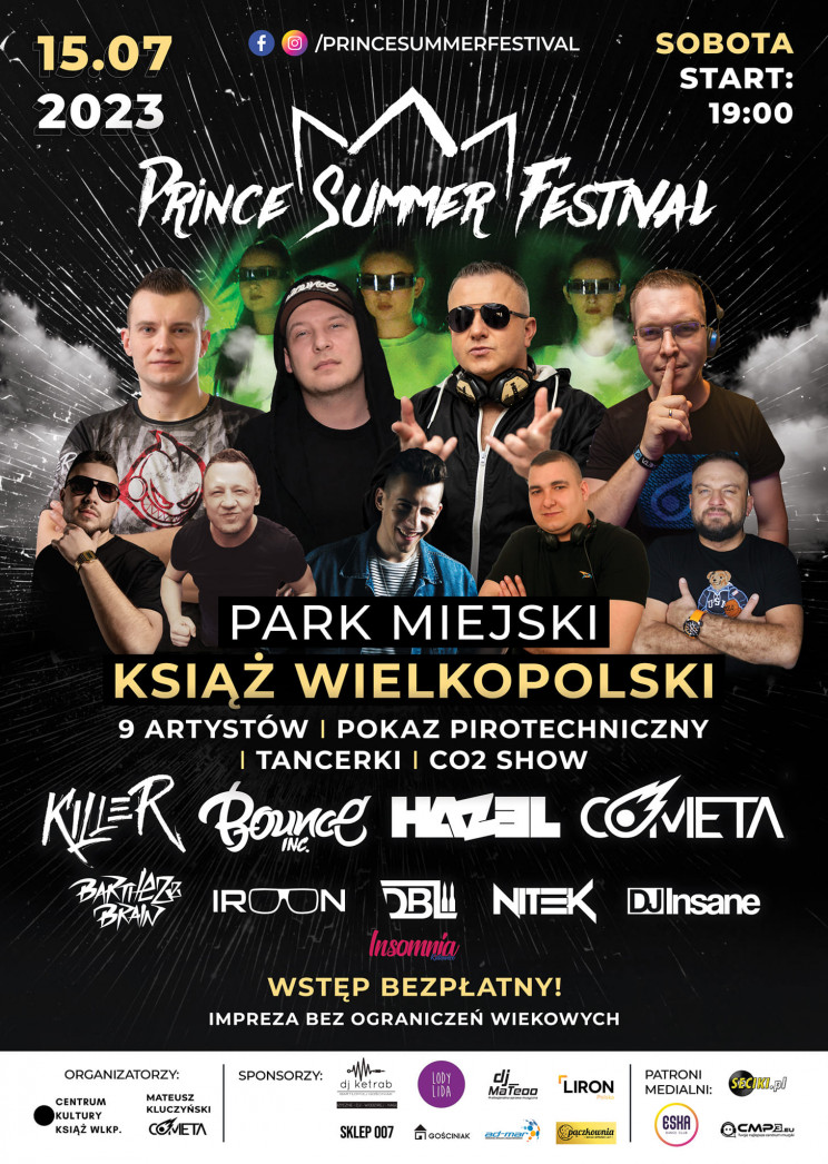 Prince Summer Festival 2023 - Książ Wielkopolski (15.07.2023)